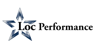 A logo of a company named Loc Performance