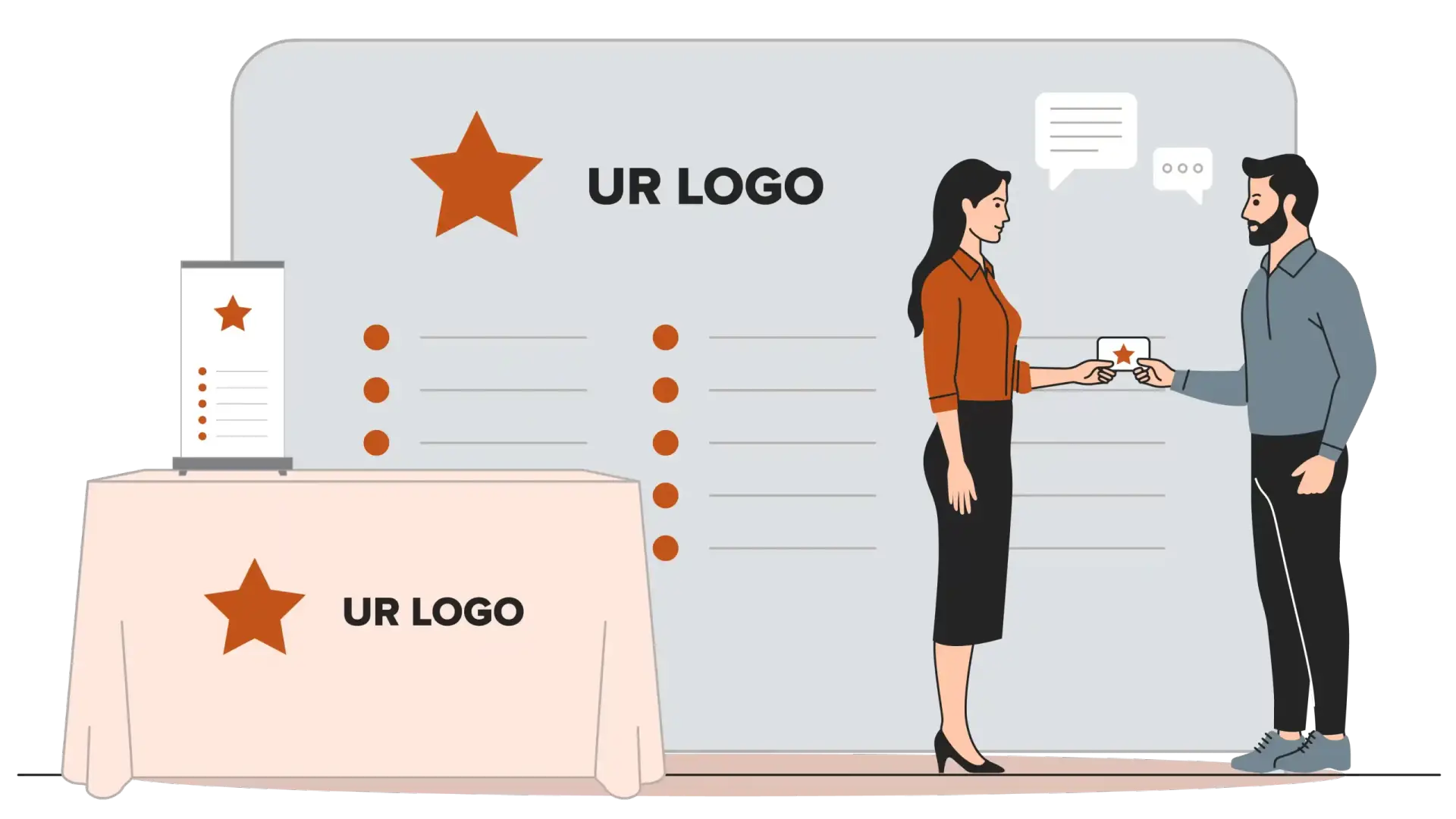 Your logo matters on tradeshow products